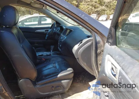 2018 Nissan Pathfinder Sl из США, поврежденный, VIN 5N1DR2MN0JC677439